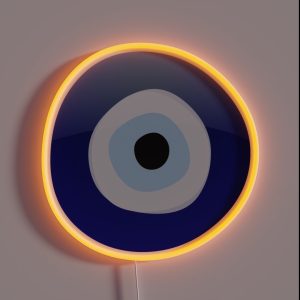 Mediterranean Evil Eye Protection RGB Neon Sign