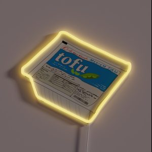 Medium Firm Tofu RGB Neon Sign