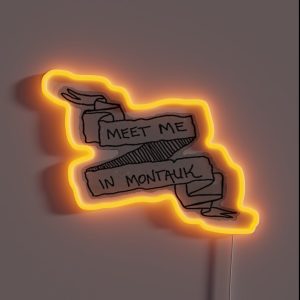 Meet Me In Montauk RGB Neon Sign