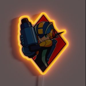 Mega Man Battle Network RGB Neon Sign