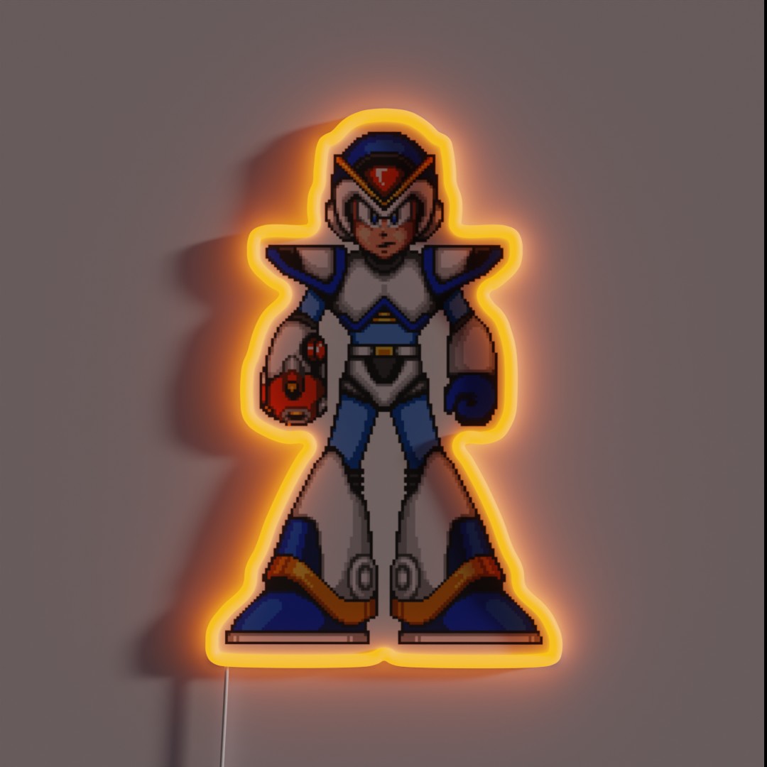 Mega Man RGB Neon Sign Mega Man RGB Neon Sign