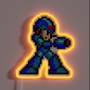 Mega Man X RGB Neon Sign