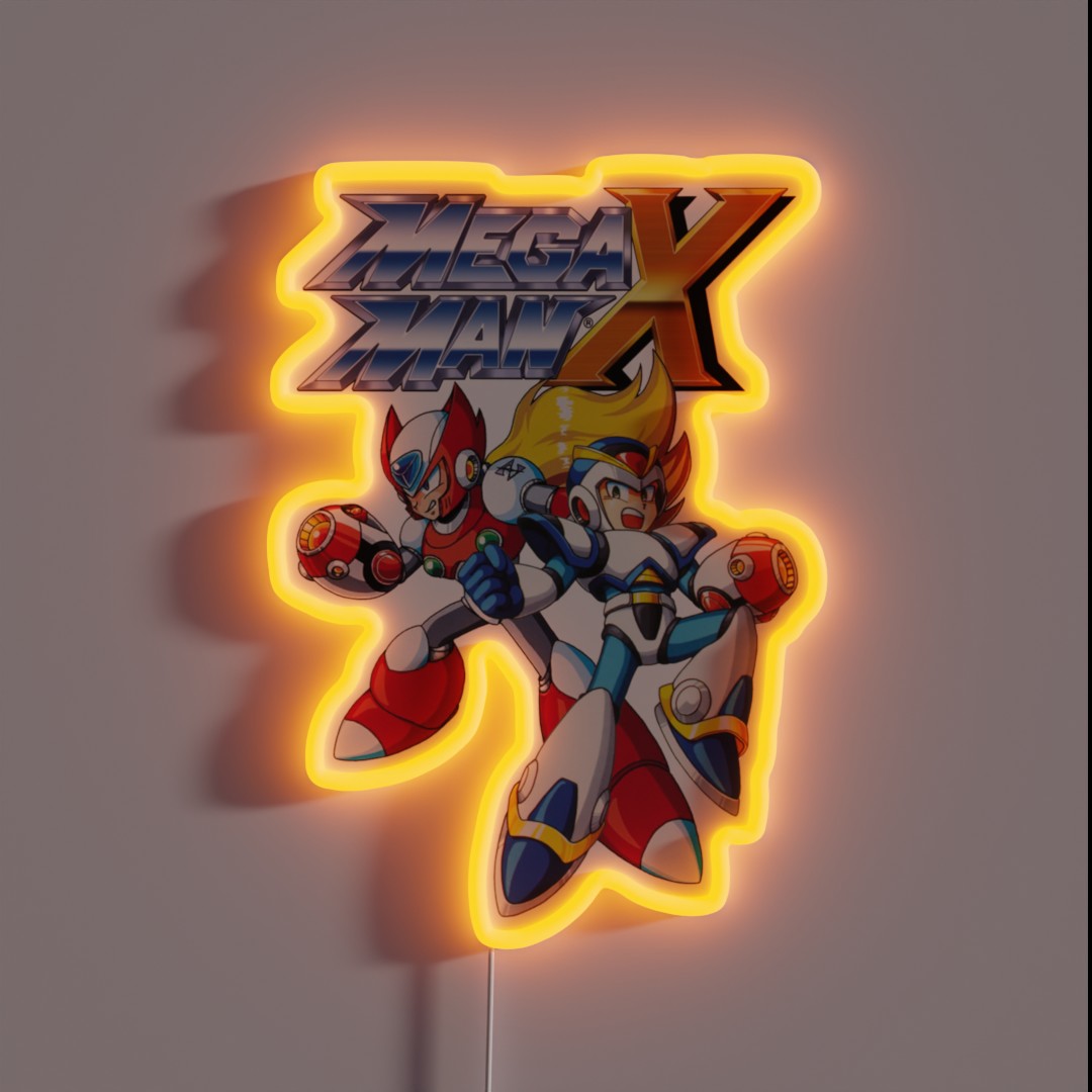 Mega Man X1 RGB Neon Sign Mega Man X1 RGB Neon Sign