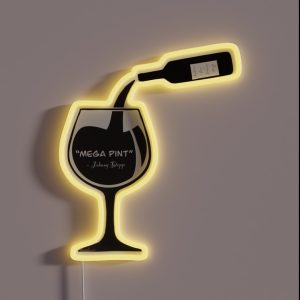 MEGA PINT Johnny Depp RGB Neon Sign
