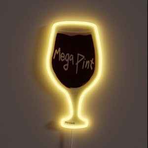 Mega Pint Of Wine RGB Neon Sign
