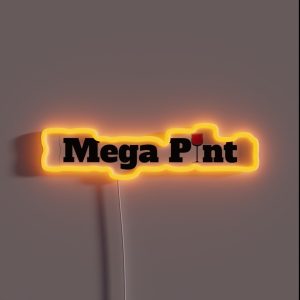 Mega Pint RGB Neon Sign