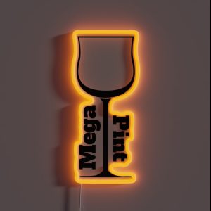 Mega Pint RGB Neon Sign