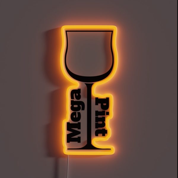 Mega Pint RGB Neon Sign