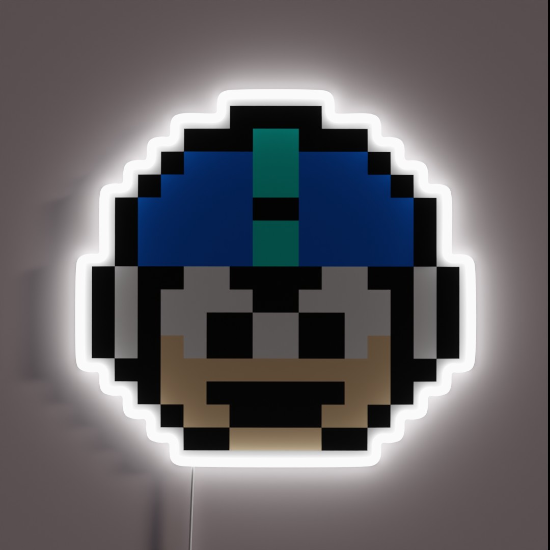 Megaman 1 Up RGB Neon Sign Megaman 1 Up RGB Neon Sign
