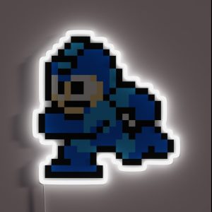 Megaman Sprite RGB Neon Sign