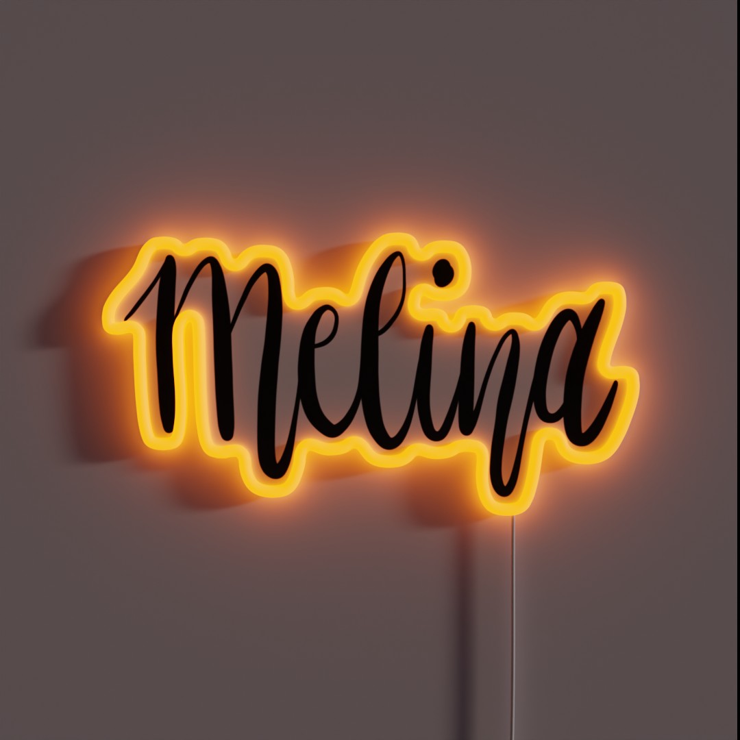 Melina RGB Neon Sign Melina RGB Neon Sign