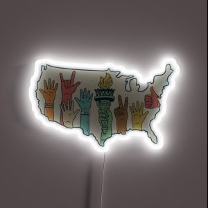 Melting Pot RGB Neon Sign Melting Pot RGB Neon Sign