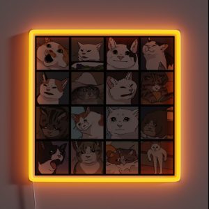 Meme Cats 2 0 RGB Neon Sign Meme Cats 2 0 RGB Neon Sign