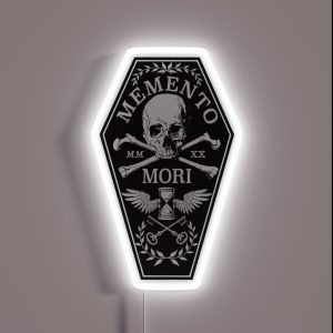 Memento Mori RGB Neon Sign