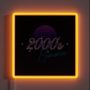 Memories Of 2000 S RGB Neon Sign