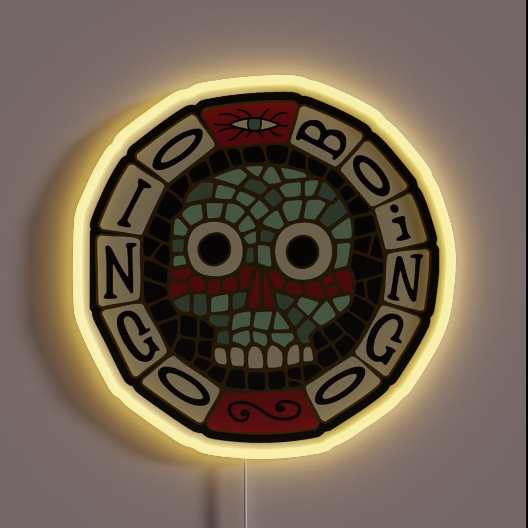 Mens Womens Oingo Boingo Funny Fans RGB Neon Sign Mens Womens Oingo Boingo Funny Fans RGB Neon Sign