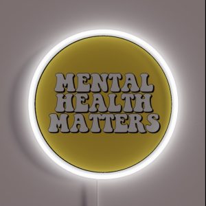 Mental Health Matters RGB Neon Sign