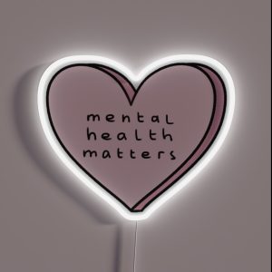 Mental Health Matters RGB Neon Sign Mental Health Matters RGB Neon Sign