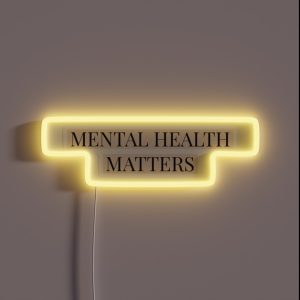 Mental Health Matters RGB Neon Sign