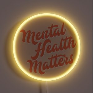 Mental Health Matters RGB Neon Sign
