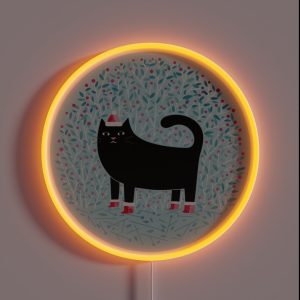 Meowy Christmas RGB Neon Sign Meowy Christmas RGB Neon Sign