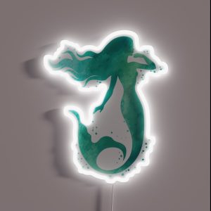 Mermaid Sparkle RGB Neon Sign