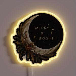 Merry And Bright RGB Neon Sign