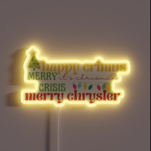 Merry Chrysler Vine Meme RGB Neon Sign Merry Chrysler Vine Meme RGB Neon Sign