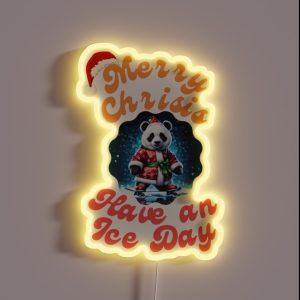Merry Crisis RGB Neon Sign Merry Crisis RGB Neon Sign