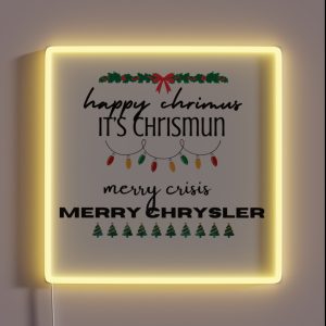 Merry Crisis RGB Neon Sign Merry Crisis RGB Neon Sign