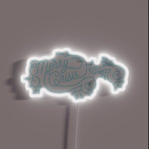 Merry Crisis RGB Neon Sign Merry Crisis RGB Neon Sign