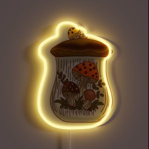 Merry Mushroom Canister RGB Neon Sign Merry Mushroom Canister RGB Neon Sign