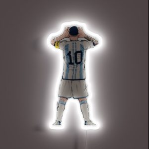 Messi Vs Netherlands World Cup Qatar 2022 RGB Neon Sign