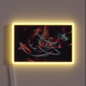 Messy Light Trails RGB Neon Sign