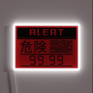 Metal Gear Solid Alert Phase RGB Neon Sign