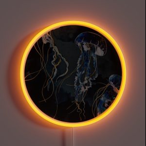 Metallic Ocean III RGB Neon Sign