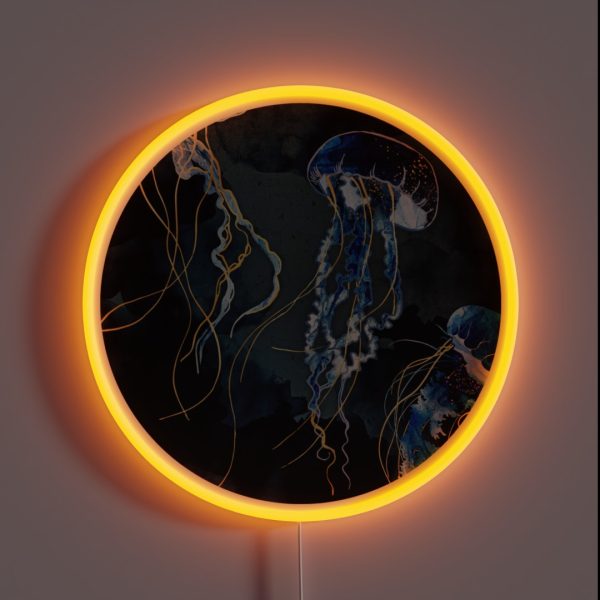 Metallic Ocean III RGB Neon Sign