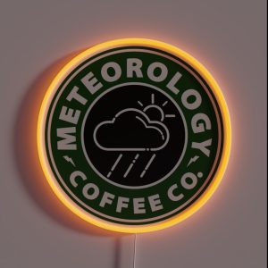 Meteorology Coffee Co RGB Neon Sign Meteorology Coffee Co RGB Neon Sign