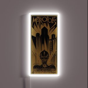 Metropolis Fritz Lang Movie RGB Neon Sign Metropolis Fritz Lang Movie RGB Neon Sign