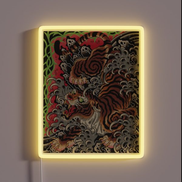 Mew Gato Vert Regular Size RGB Neon Sign