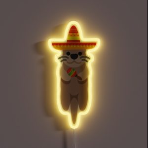 Mexican Otter RGB Neon Sign