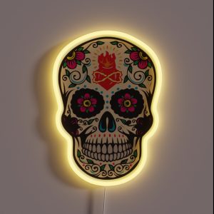 Mexican Scull RGB Neon Sign