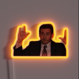 Michael Scott RGB Neon Sign Michael Scott RGB Neon Sign