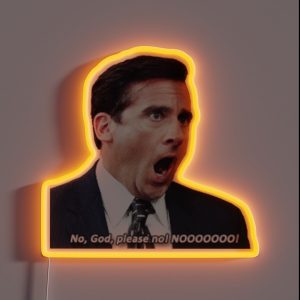 Michael Scott RGB Neon Sign Michael Scott RGB Neon Sign