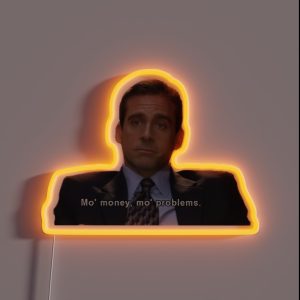 Michael Scott RGB Neon Sign