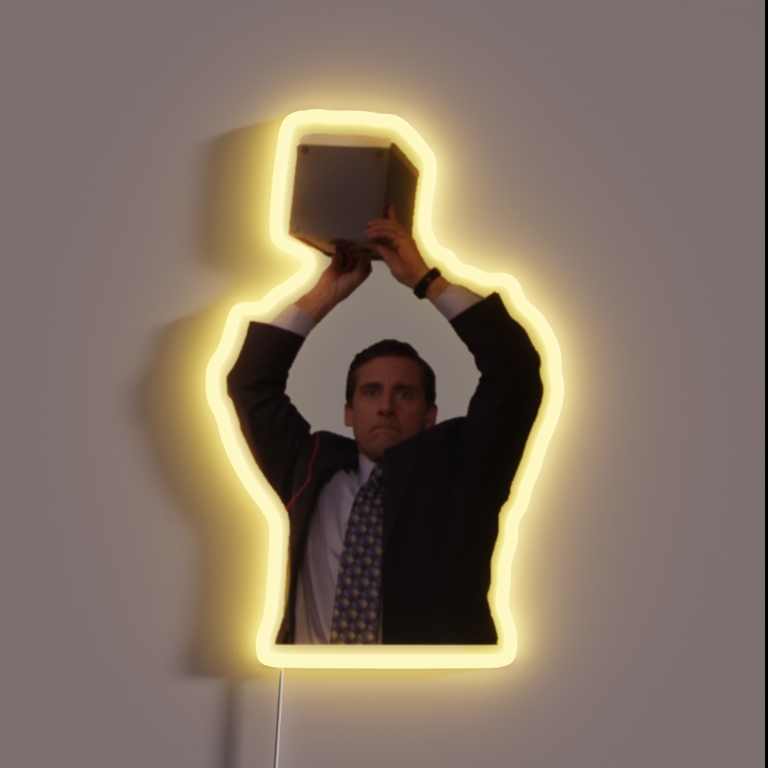 Michael Scott RGB Neon Sign Michael Scott RGB Neon Sign