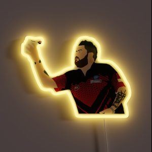 Michael Smith Darts RGB Neon Sign