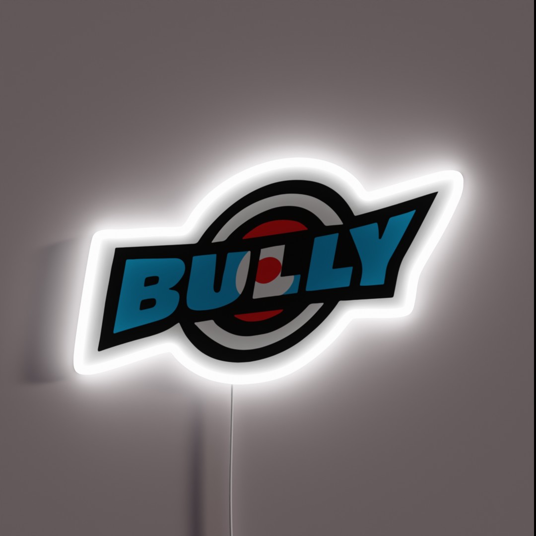 Michael Smith Logo Bully RGB Neon Sign Michael Smith Logo Bully RGB Neon Sign