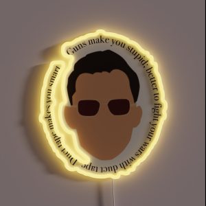 Michael Westen Burn Notice RGB Neon Sign