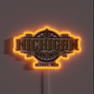 Michigan Brewing Company RGB Neon Sign